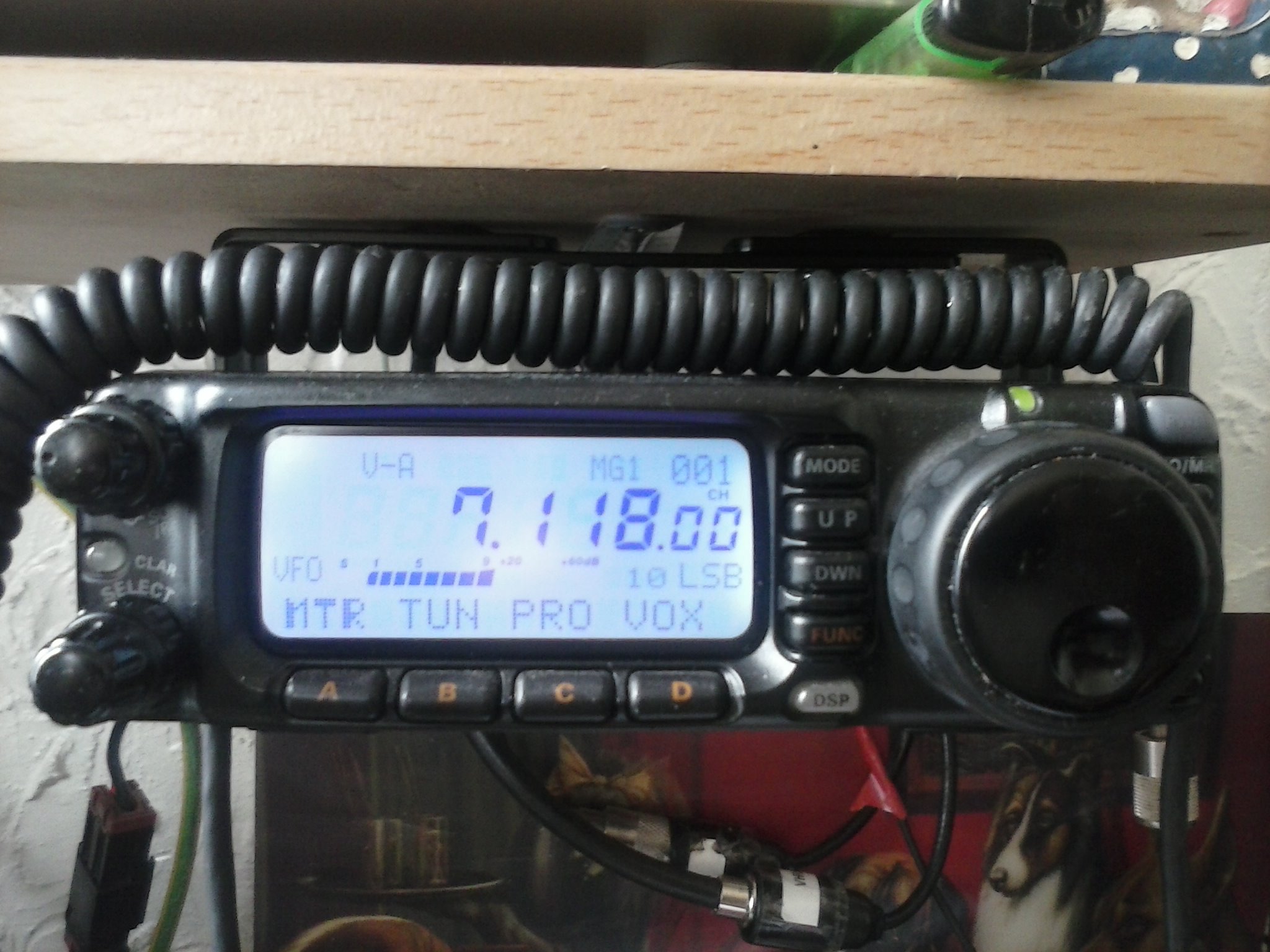 my radio YAESU FT-100D